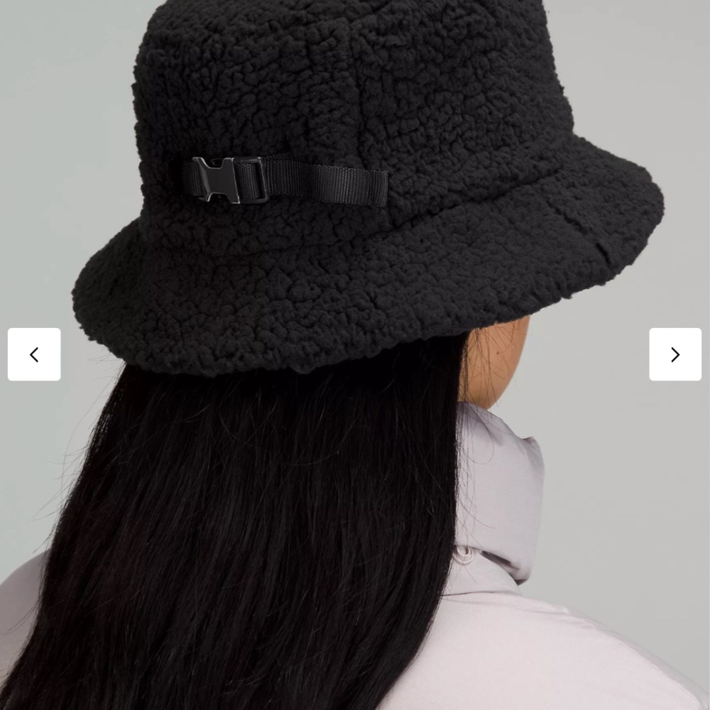 Lululemon Textured Fleece Bucket Hat - Black